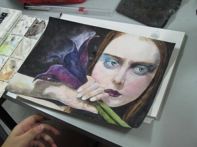 Art Classes at My Toolbox, Hong Kong - Watercolour